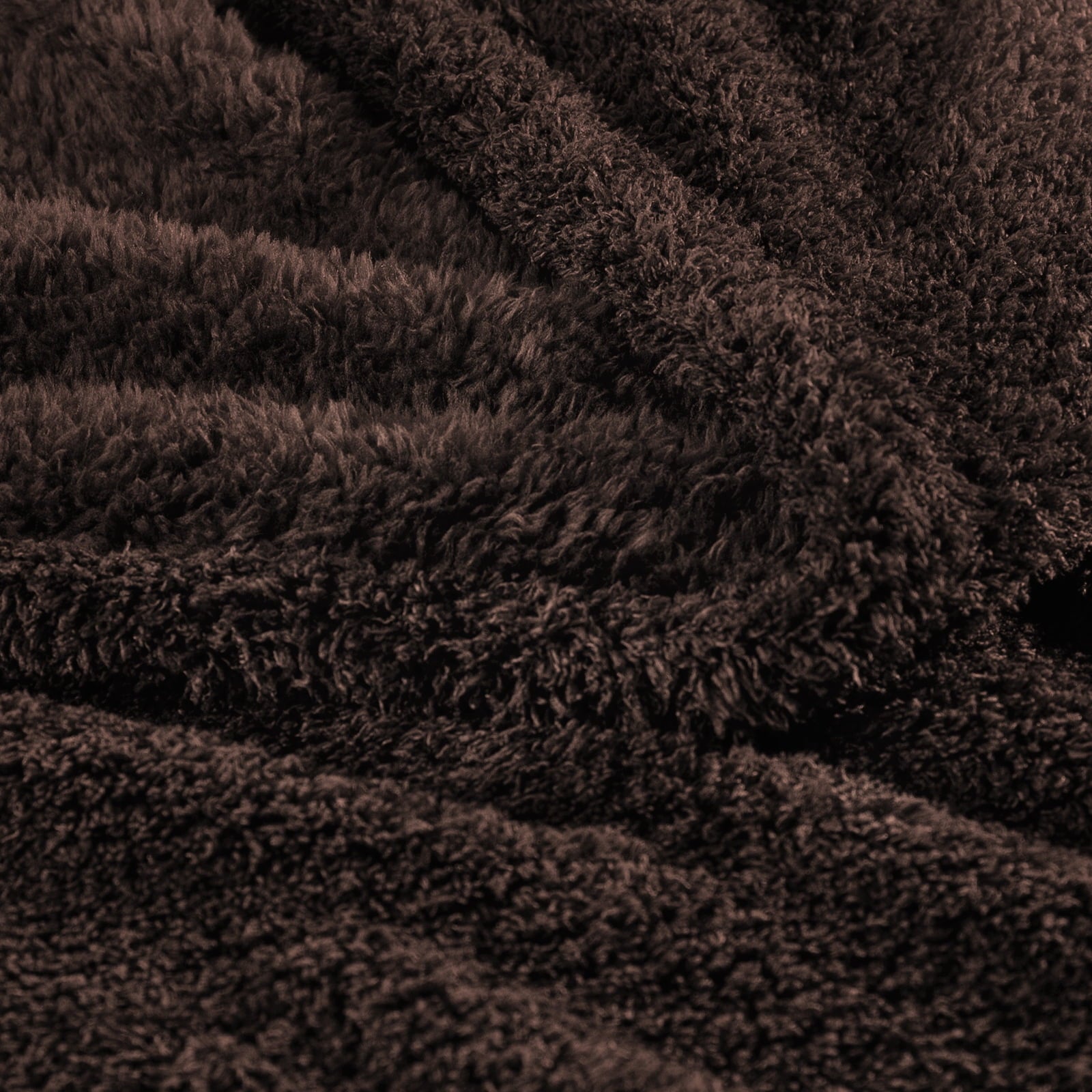 Cozy Fleece Fuzzy Fleece Throw Blanket for Couch Sofa, Lightweight Fluffy Solid Velvet Blanket, 50x60 Inches, Coffee - Luxury Knitted Decorative Throw Blanket with Fringes Detail