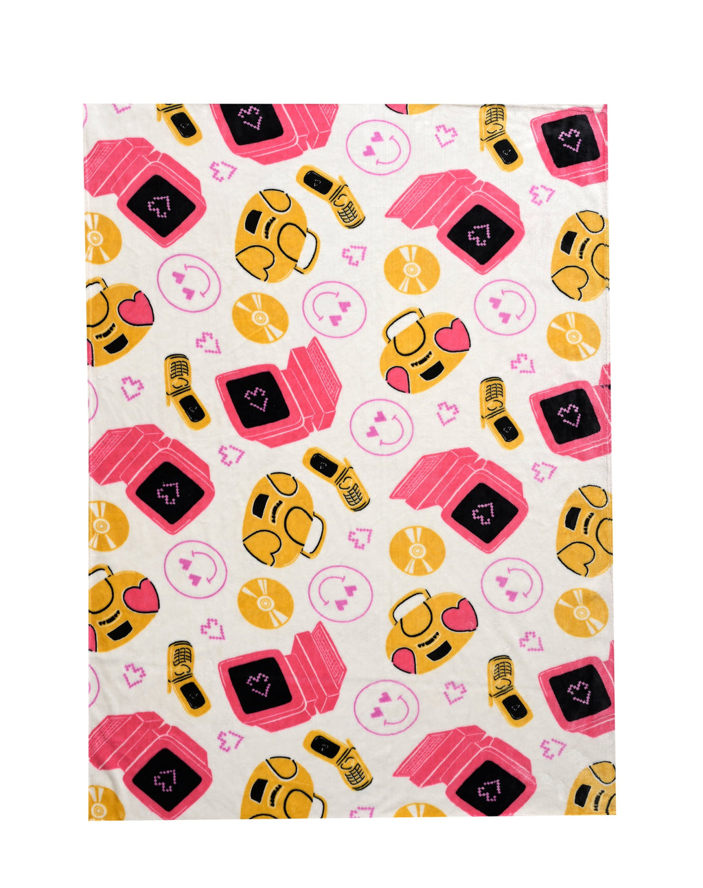 Reversible Sherpa WTC Hanging Plush Throw - Super Soft Reversible Sherpa Flannel Blanket Detail