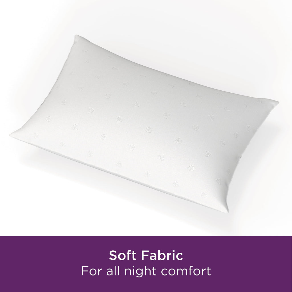 Hotel Collection Bed Pillows, Standard/Queen (2 Count) - Orthopedic Shredded Foam Bed Pillow Set Detail