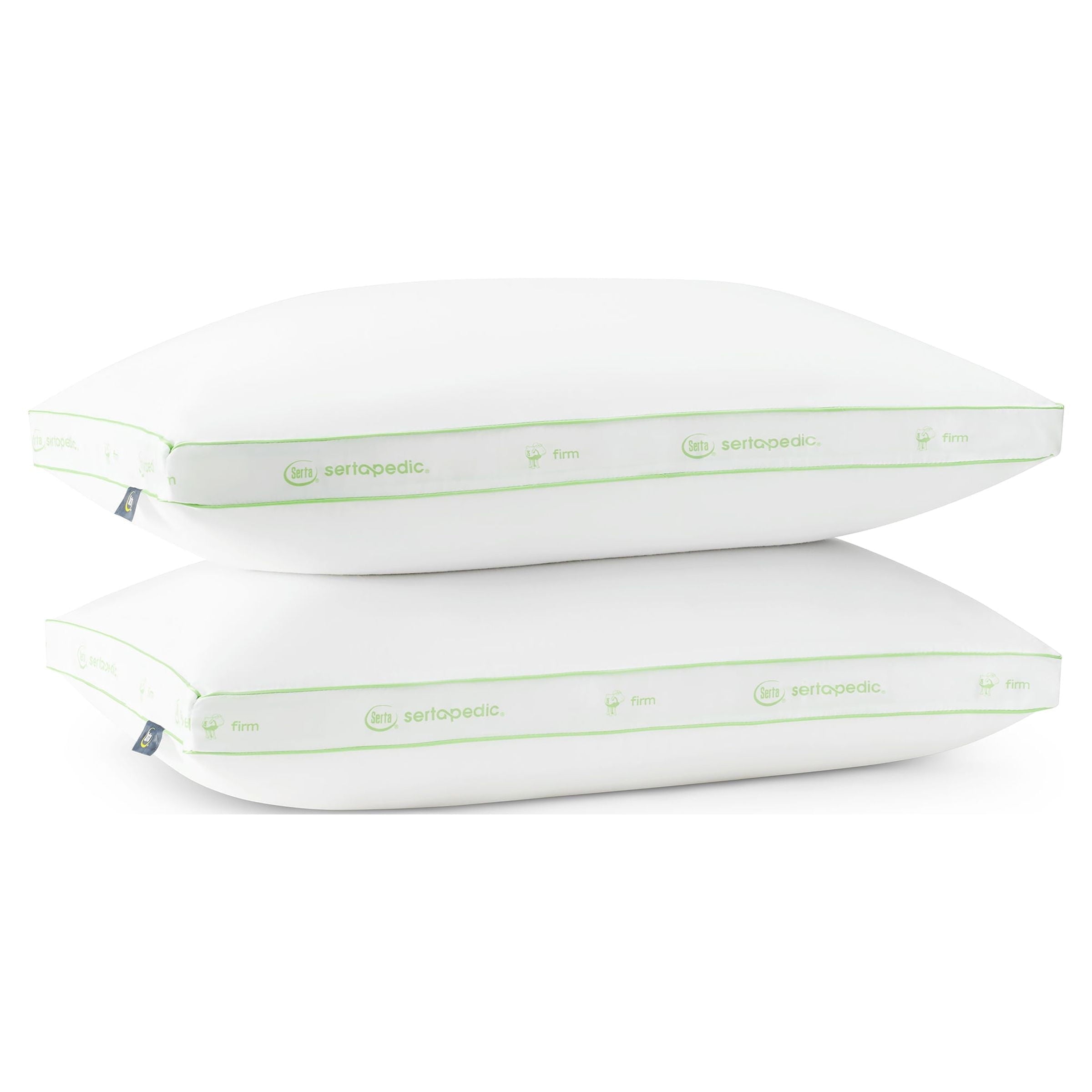 Hotel Collection Firm Bed Pillow, Standard/Queen, 2 Pack - Hotel Quality Plush Sleeping Pillows Detail