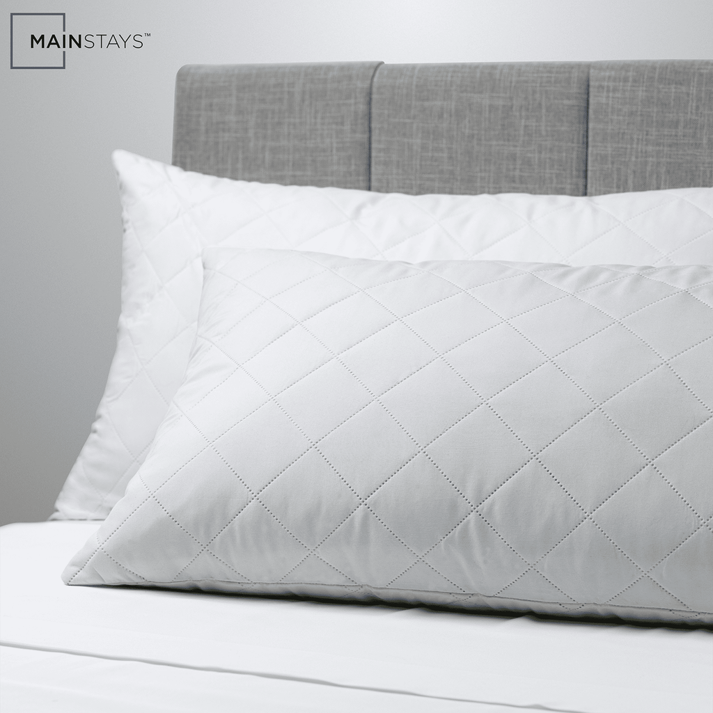 Orthopedic Support Memory Foam Cluster Bed Pillow, Standard Queen - Hotel Quality Plush Sleeping Pillows Detail