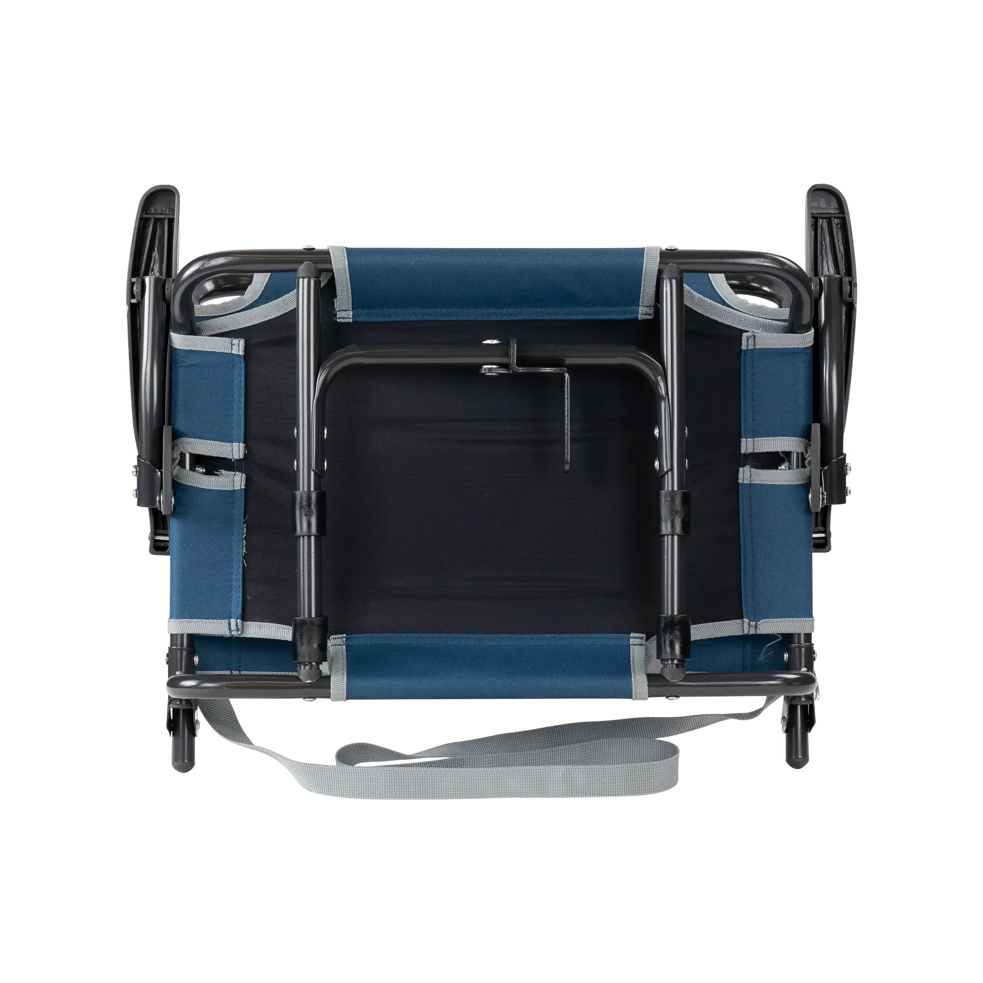 Compact Cushion Big Comfort Stadium Chair with Armrests - Choice 465 - Lightweight Folding Bleacher Chair with Cushioning Detail
