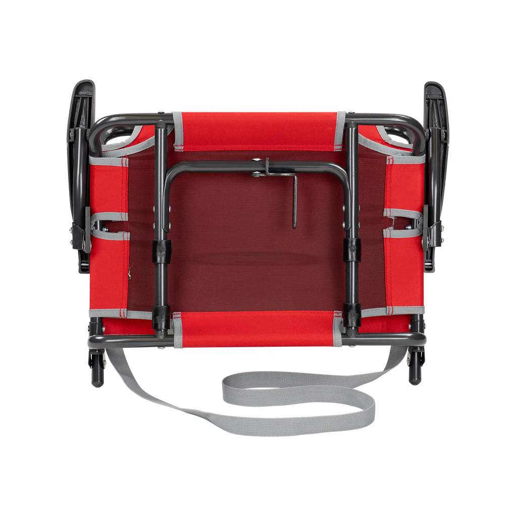 Compact Cushion Big Comfort Stadium Chair with Armrests - Choice 465 - Lightweight Folding Bleacher Chair with Cushioning Detail