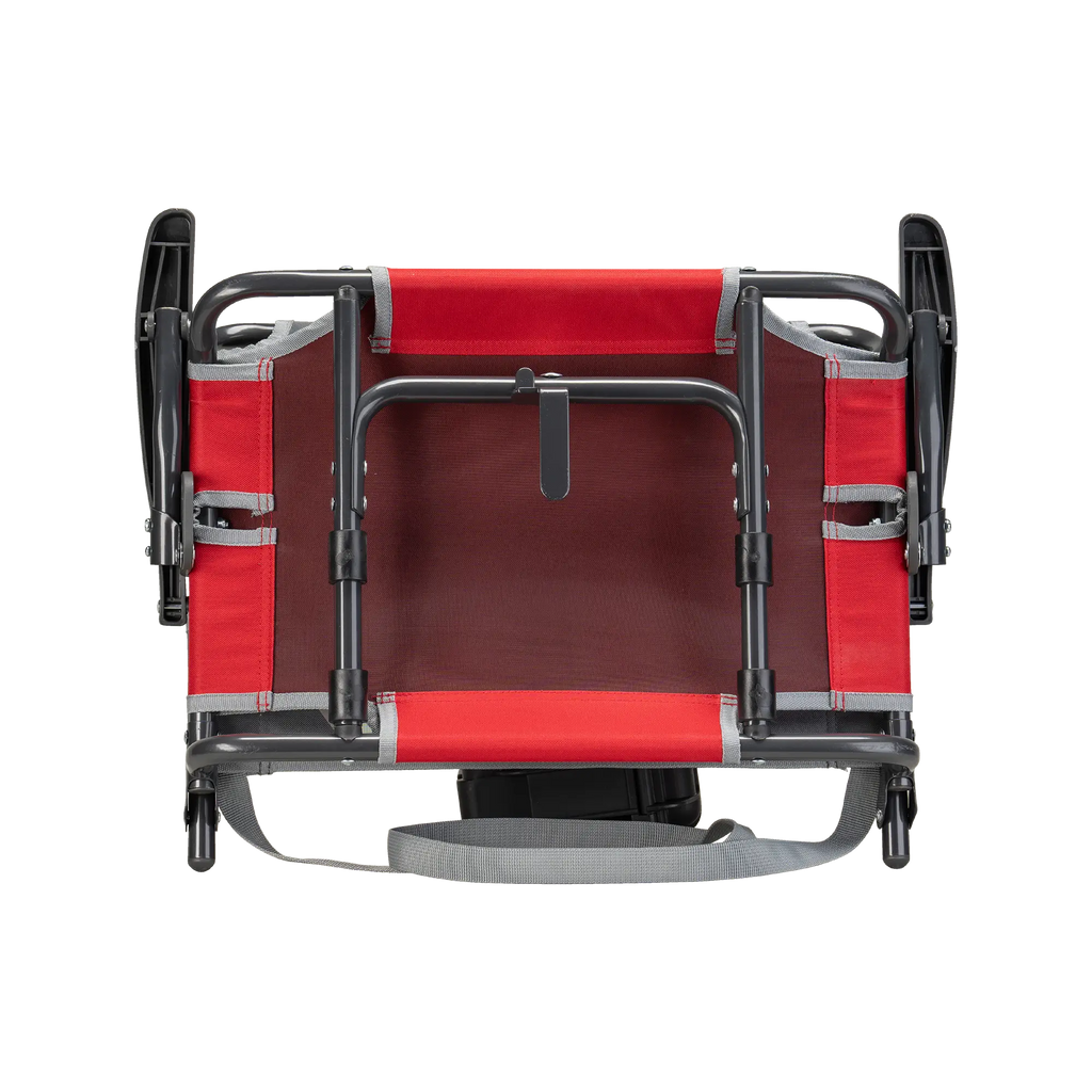 Compact Cushion Big Comfort Stadium Chair with Armrests - Choice 465 - Lightweight Folding Bleacher Chair with Cushioning Detail
