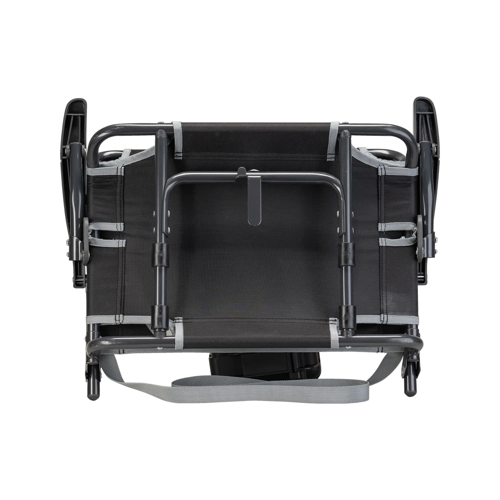 Compact Cushion Big Comfort Stadium Chair with Armrests - Choice 465 - Lightweight Folding Bleacher Chair with Cushioning Detail