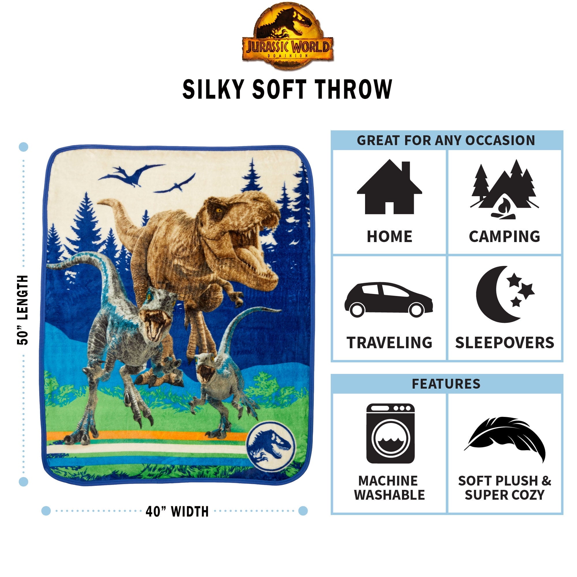 Decorative Knitted Kids Silky Soft Plush Throw Blanket, 40" x 50" - Super Soft Reversible Sherpa Flannel Blanket Detail
