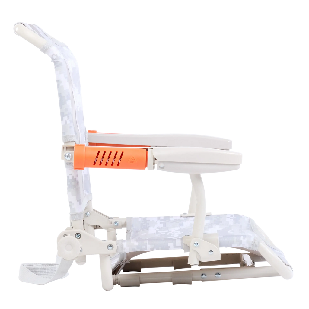 Smooth Motion Stadium Rock-Cliner - Choice 540 - Heavy-Duty Kickback Rocker with Beverage Holder Detail