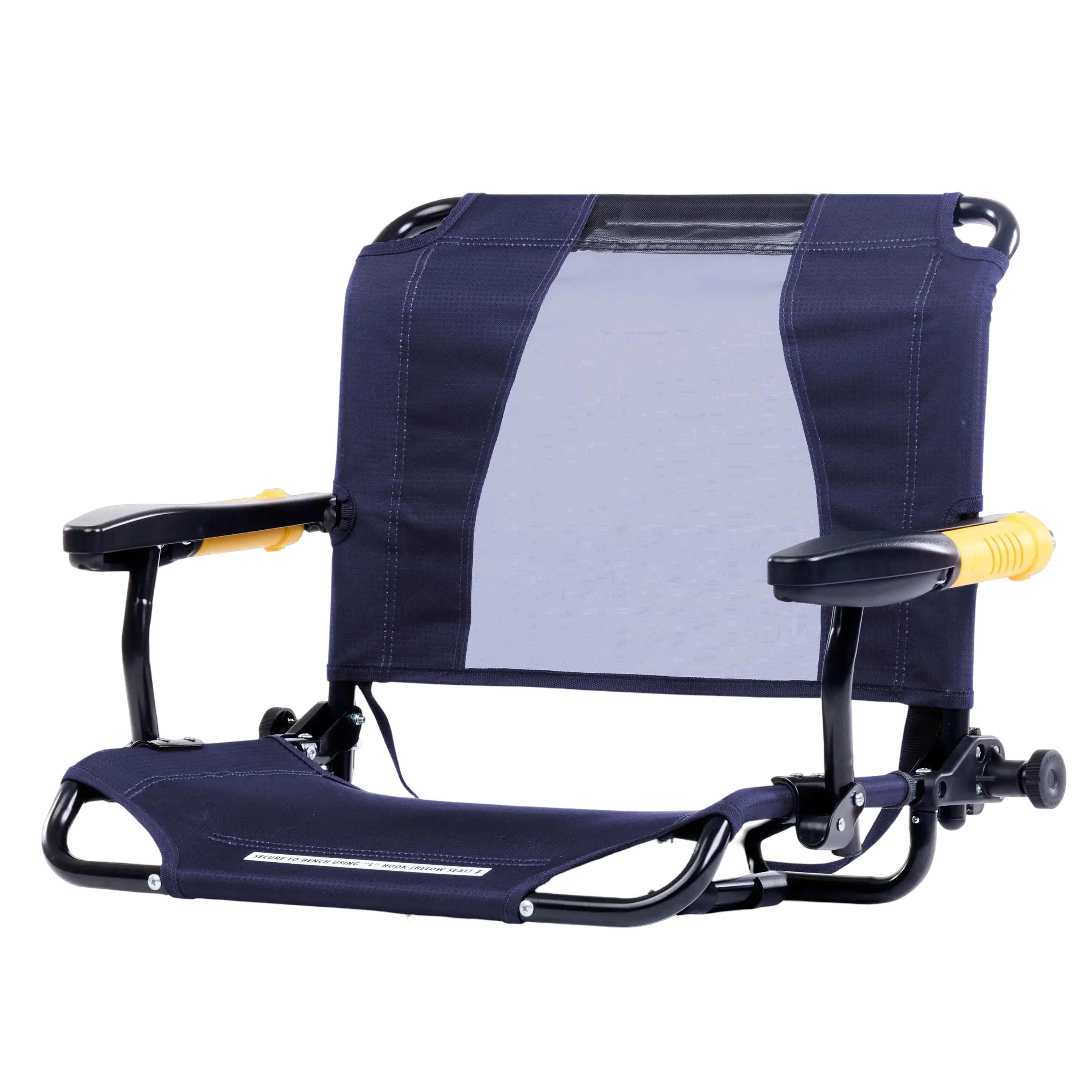 Smooth Motion Stadium Rock-Cliner - Choice 540 - Heavy-Duty Kickback Rocker with Beverage Holder Detail