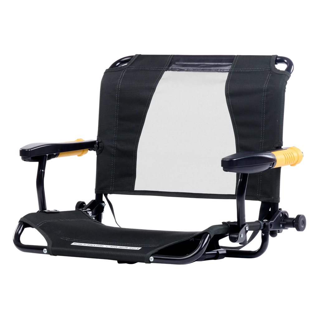 Smooth Motion Stadium Rock-Cliner - Choice 540 - Heavy-Duty Kickback Rocker with Beverage Holder Detail