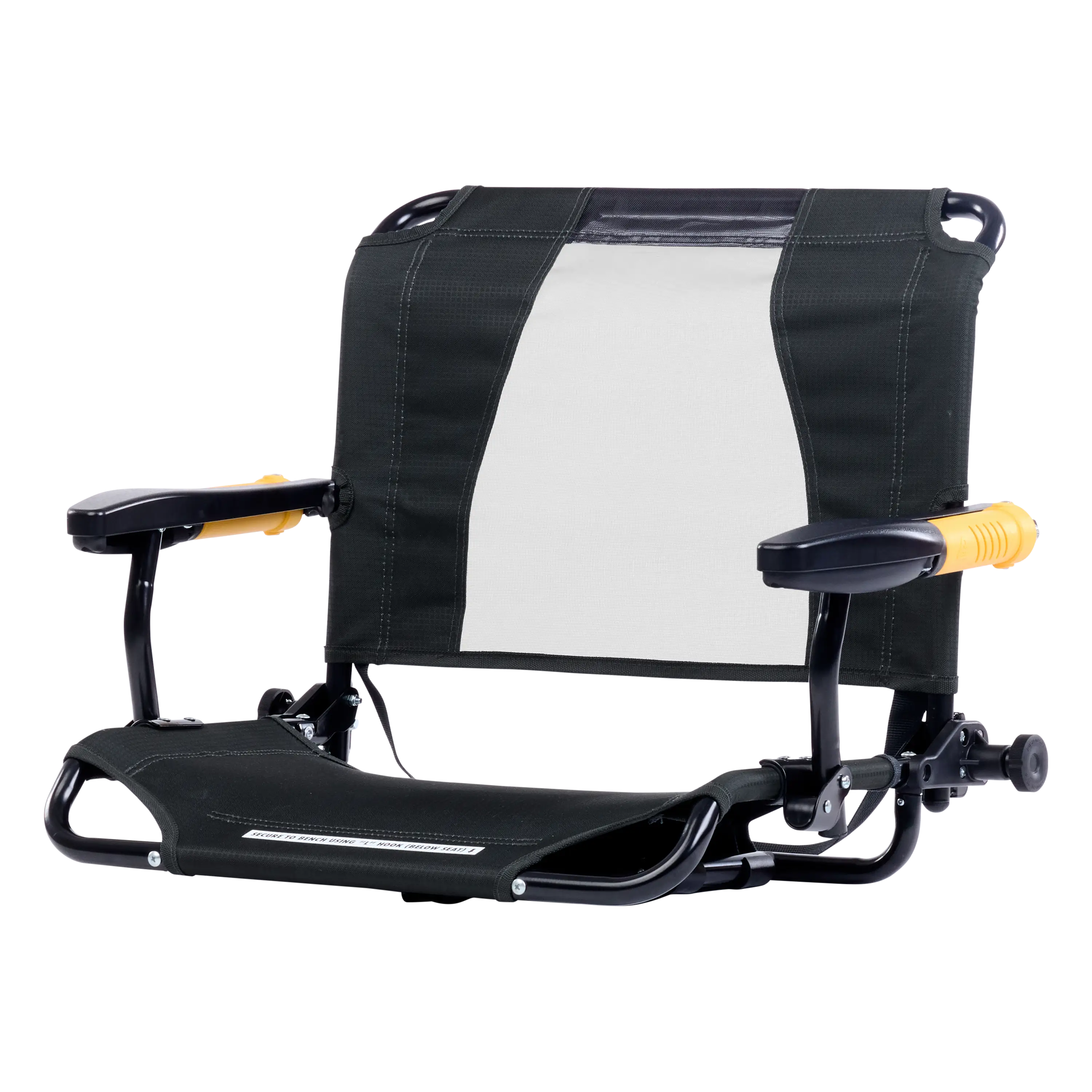 Smooth Motion Stadium Rock-Cliner - Choice 540 - Heavy-Duty Kickback Rocker with Beverage Holder Detail