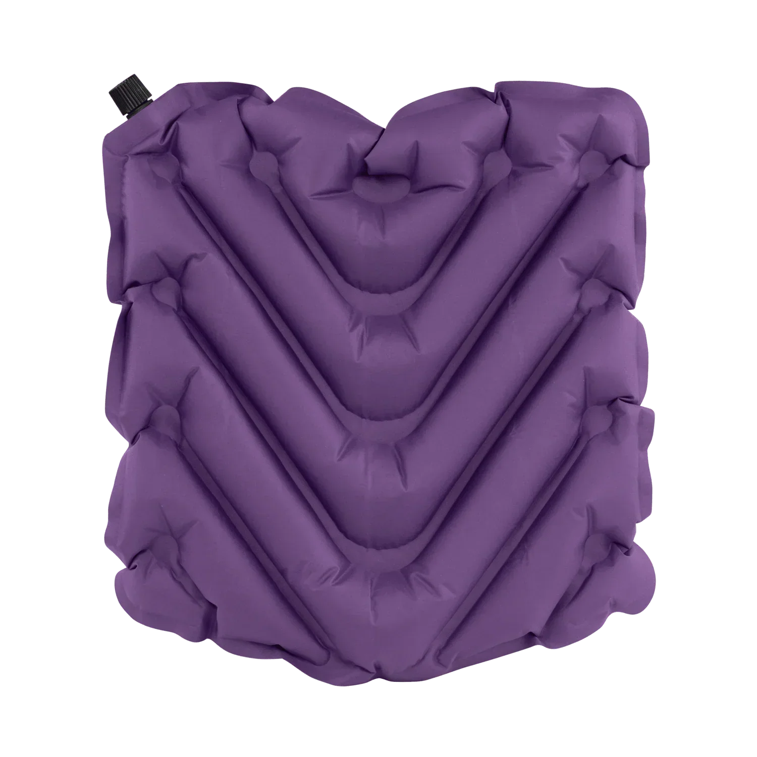 Bleacher-Friendly College V Seat Inflatable Stadium Cushion - LSU Tigers - Choice 762 - Grandstand Cushion Seat with Secure Under-Bench Hooks Detail