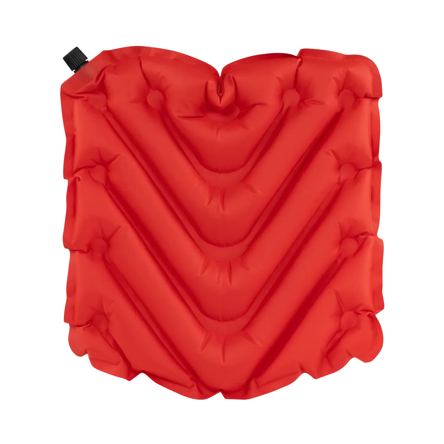 Secure-Hook College V Seat Inflatable Stadium Cushion - Ohio State Buckeyes - Choice 778 - Grandstand Cushion Seat with Secure Under-Bench Hooks Detail