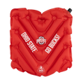 Secure-Hook College V Seat Inflatable Stadium Cushion - Ohio State Buckeyes - Choice 778 - Grandstand Cushion Seat with Secure Under-Bench Hooks - Default Title