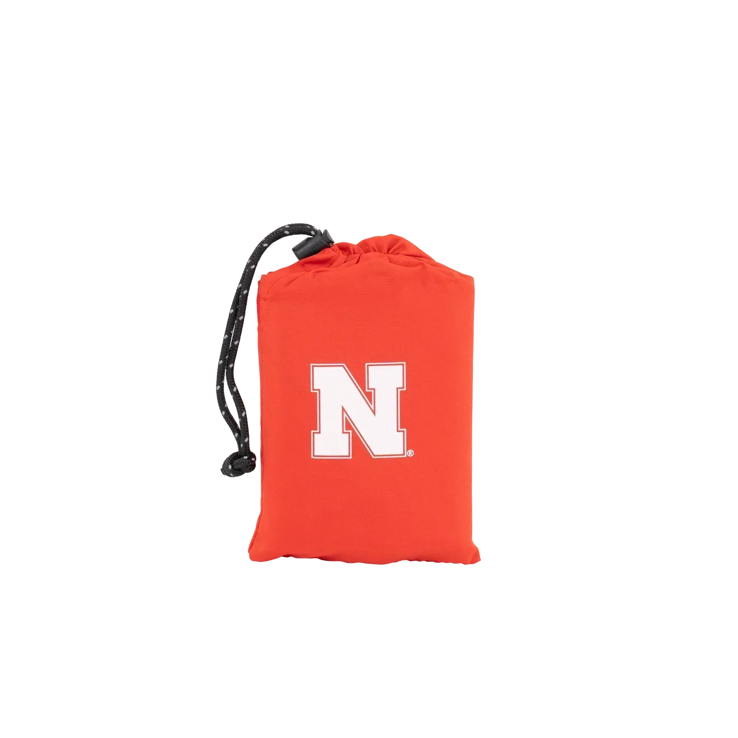 Compact Cushion College V Seat Inflatable Stadium Cushion - Nebraska Cornhuskers - Choice 277 - Lightweight Folding Bleacher Chair with Cushioning Detail