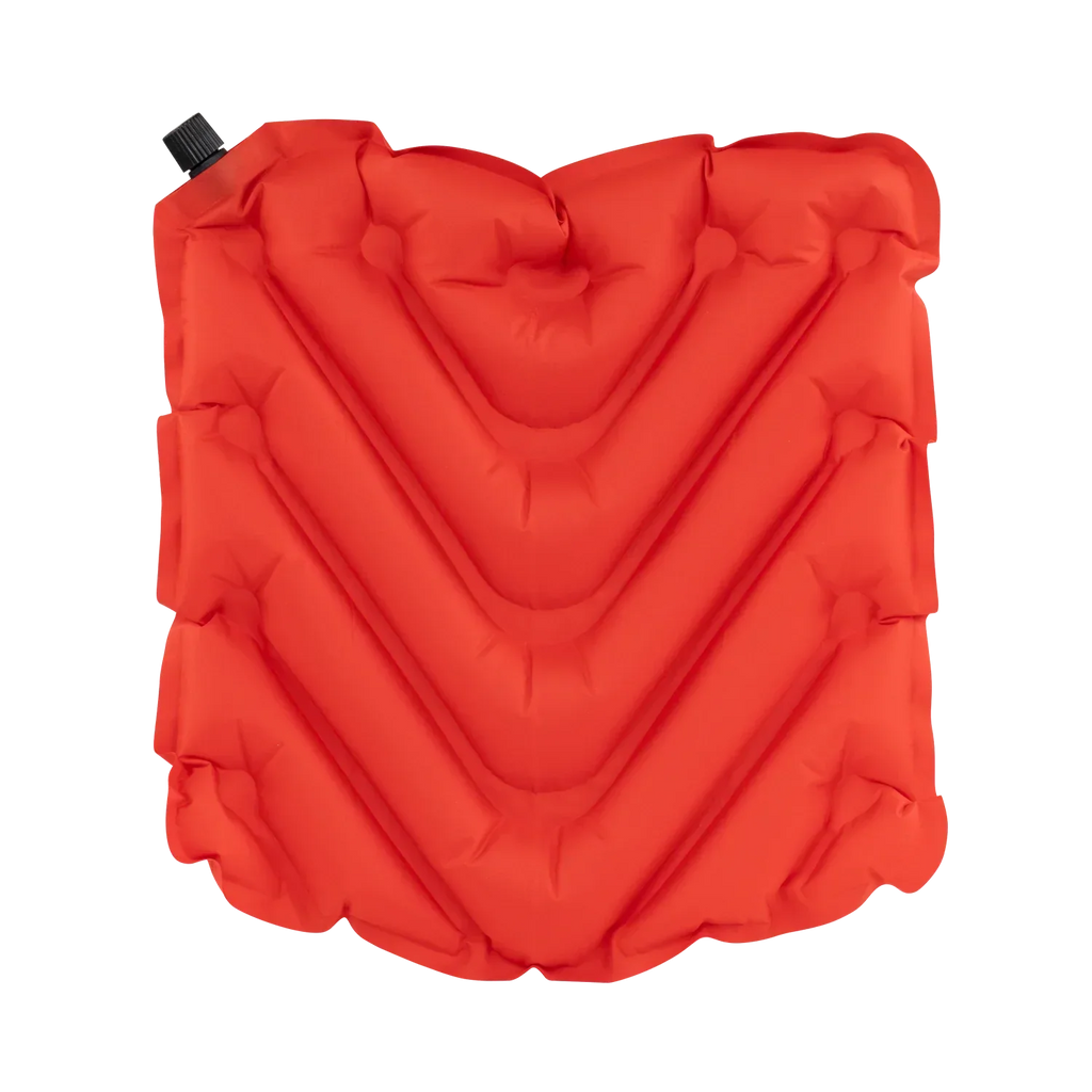 Compact Cushion College V Seat Inflatable Stadium Cushion - Nebraska Cornhuskers - Choice 277 - Lightweight Folding Bleacher Chair with Cushioning Detail