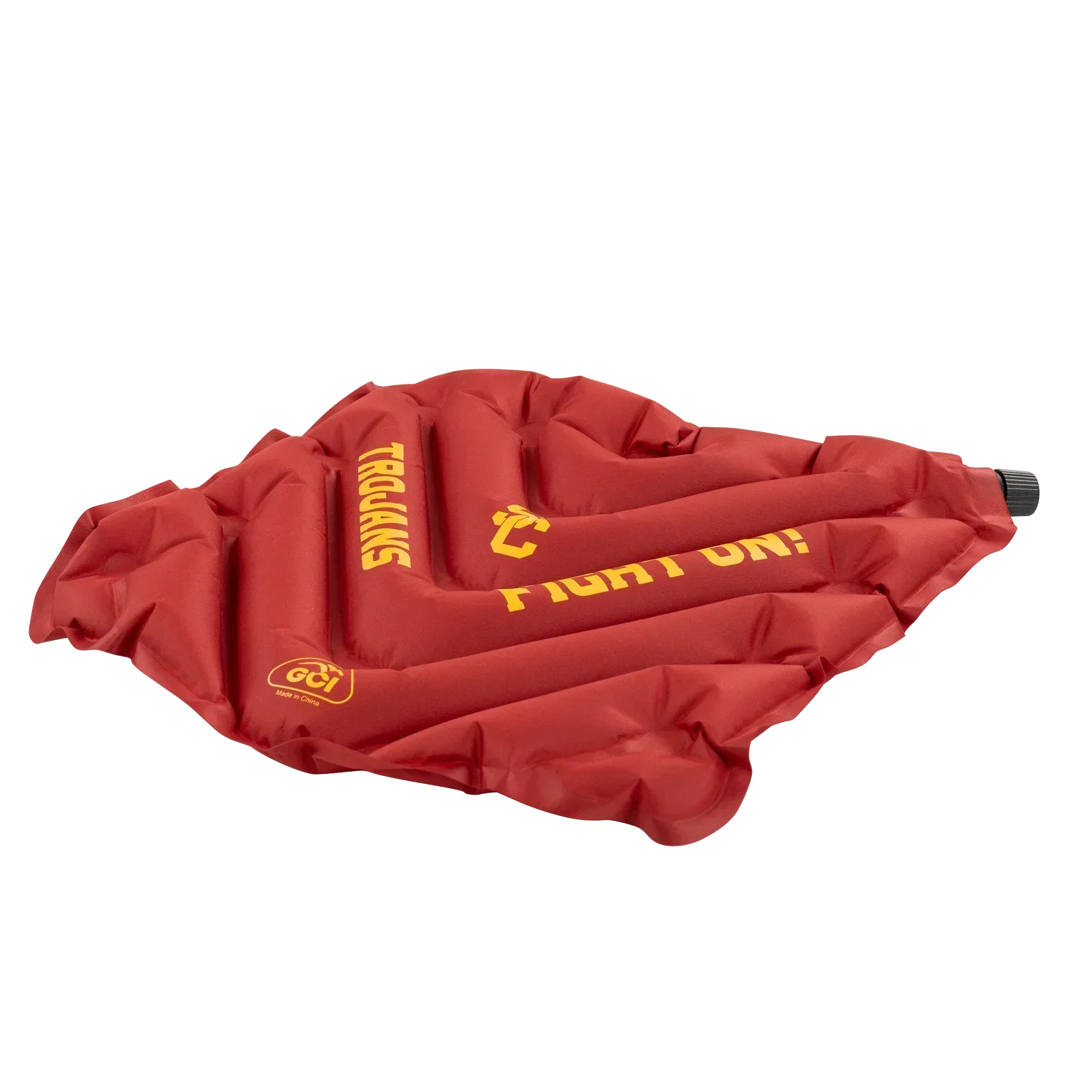 Compact Cushion College V Seat Inflatable Stadium Cushion - USC Trojans - Choice 523 - Ergonomic Portable Stadium Seat for Sports Events Detail