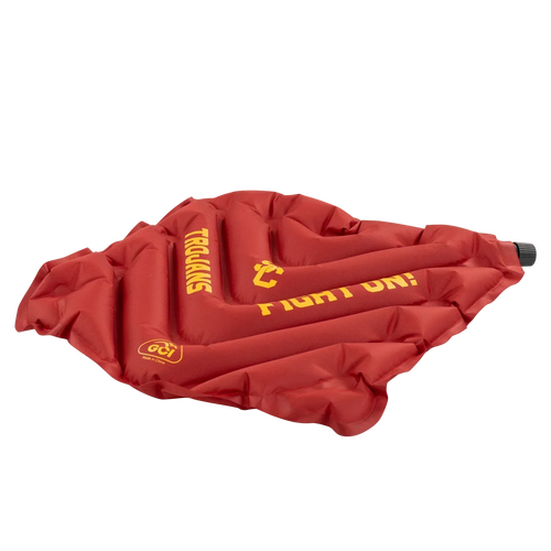 Compact Cushion College V Seat Inflatable Stadium Cushion - USC Trojans - Choice 523 - Ergonomic Portable Stadium Seat for Sports Events Detail