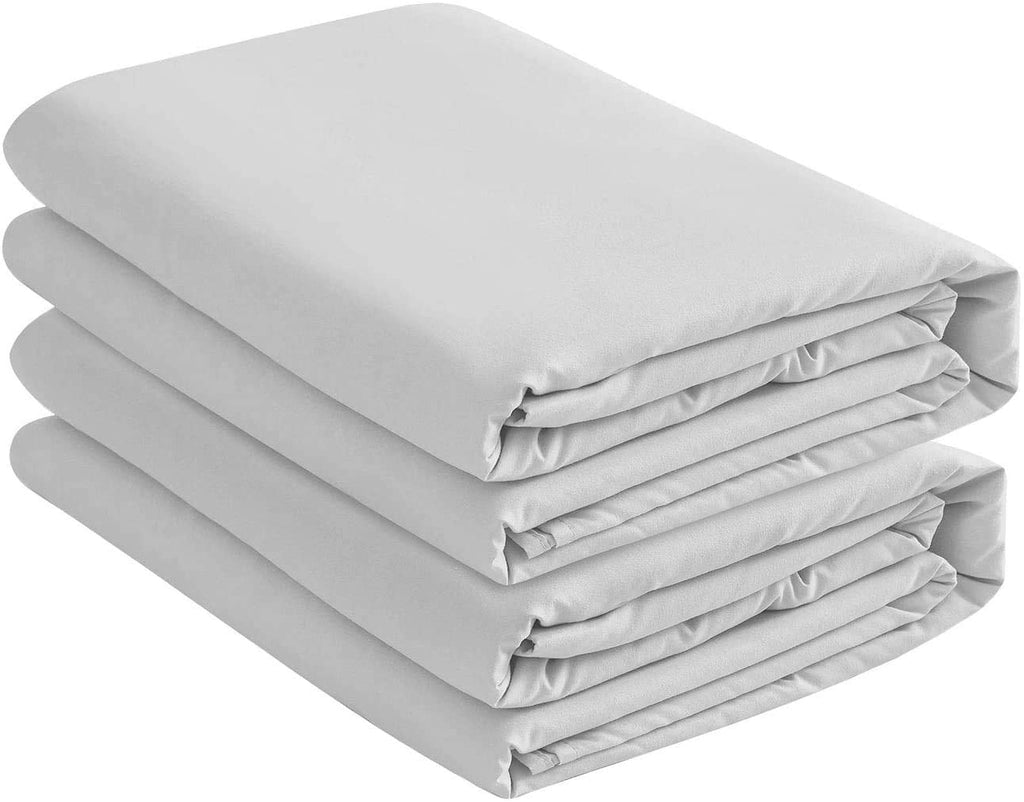 Premium Egyptian Cotton 2 Pack Fitted Hospital Bed Sheets with Elastic All Around for a Double Brushed Ultra Soft Breathable 100% Microfiber ... - Cooling Hotel Quality Bedding Sheets and Pillowcases Detail