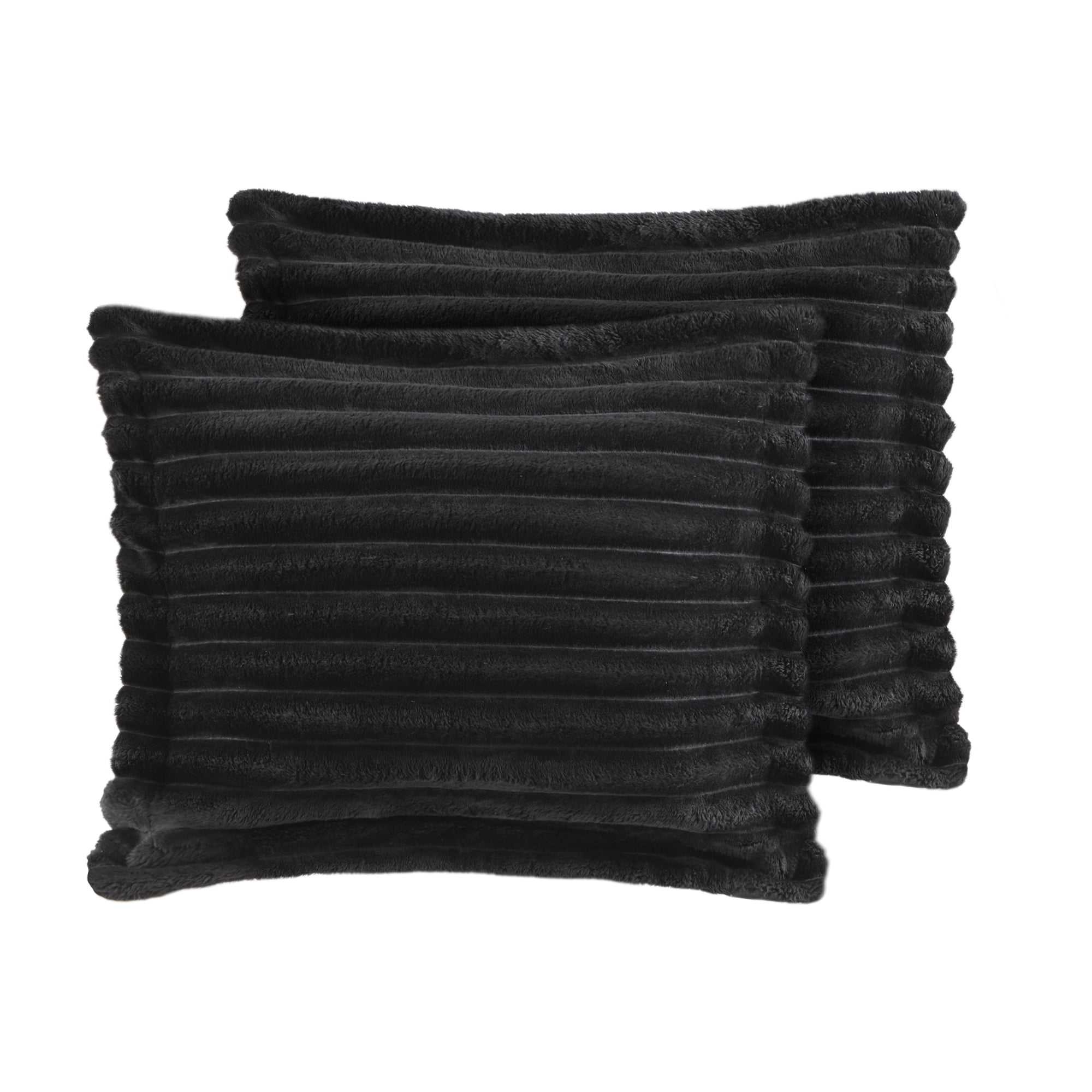 All-Season Full/Queen Comforter Set, All-Season, 5-Piece, Black Cozy Plush - All-Season Down Alternative Comforter Insert Detail