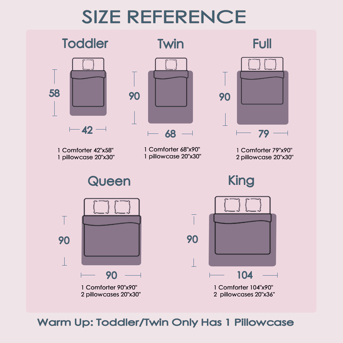 Heavyweight Warmth Kawaii Bowknot Bedding Sets Full with Comforter, Initial H Duvet Insert, Romantic Initial A-Z Decor, Reversible - All-Season Down Alternative Comforter Insert Detail