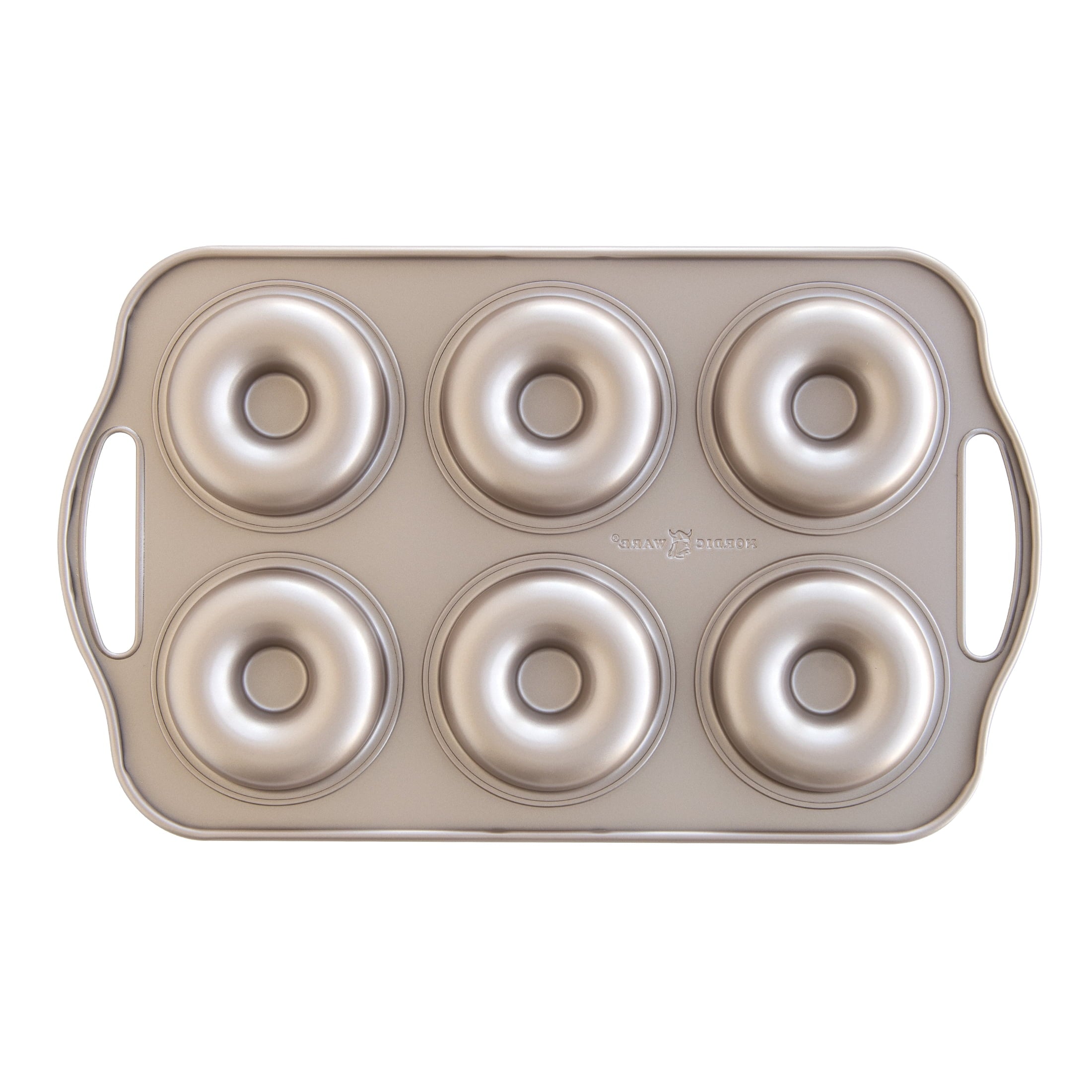 Ergonomic Manual 6 Cavity Nonstick Steel Donut Pan - Multi-Functional Manual Food Chopper & Slicer Detail
