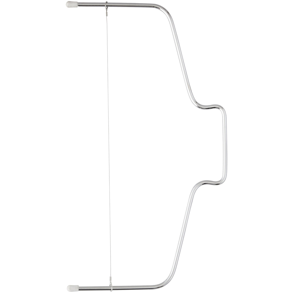 Ergonomic Manual for 10-inch Cakes with Adjustable Height - Premium Stainless Steel Garlic Presser & Peeler Detail