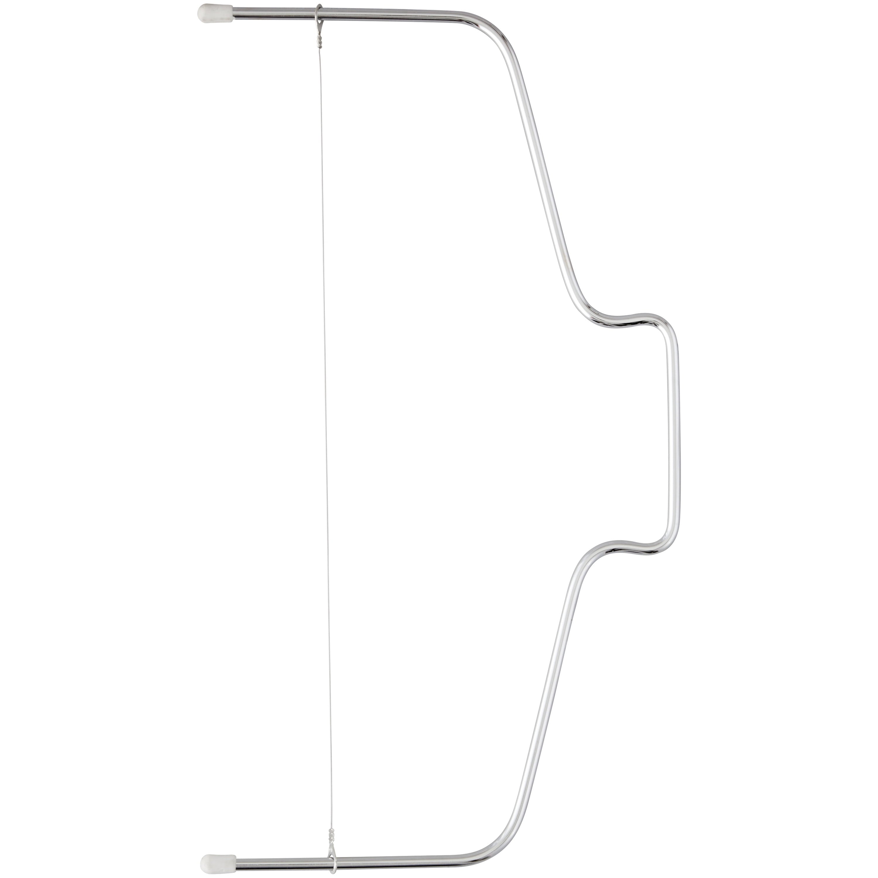 Ergonomic Manual for 10-inch Cakes with Adjustable Height - Premium Stainless Steel Garlic Presser & Peeler Detail