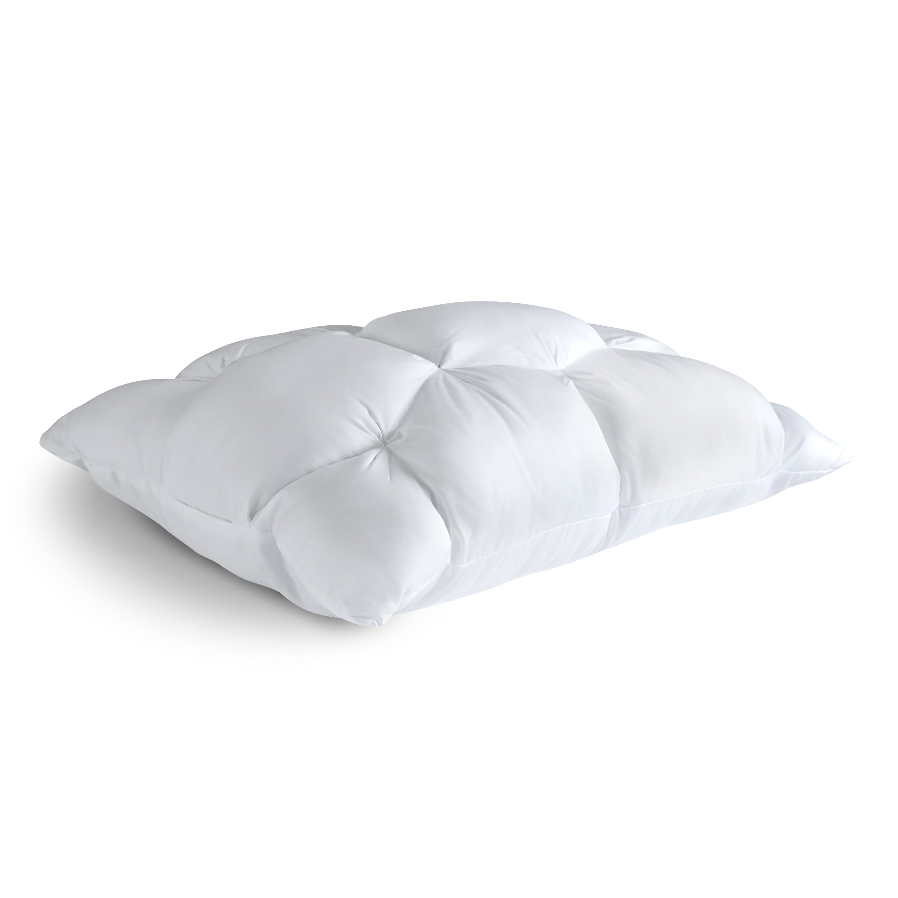 Fluffy Shredded Down Alternative Cloud Luxe Bed Pillows, Standard/Queen - Adaptive Huggable Core (2 Pack) - Orthopedic Shredded Foam Bed Pillow Set Detail