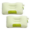 Fluffy Shredded 2-Pack Bamboo Fiber Bed Pillow (29.13" x 18.9") - A-Class Safe and Cooling - Orthopedic Shredded Foam Bed Pillow Set - Default Title