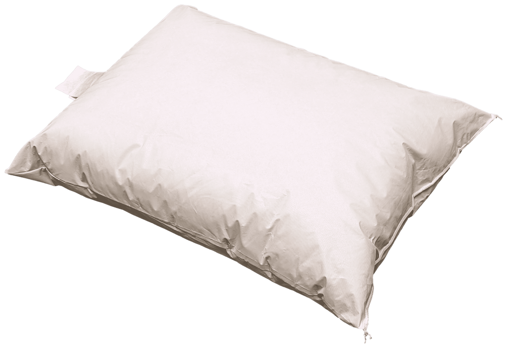 Fluffy Shredded 2 Pack Vinyl Covered Medical Bed Pillows 19 in x 25 in | Wipeable Easy Clean | Fluid Stain Resistant - Hotel Quality Plush Sleeping Pillows - Default Title