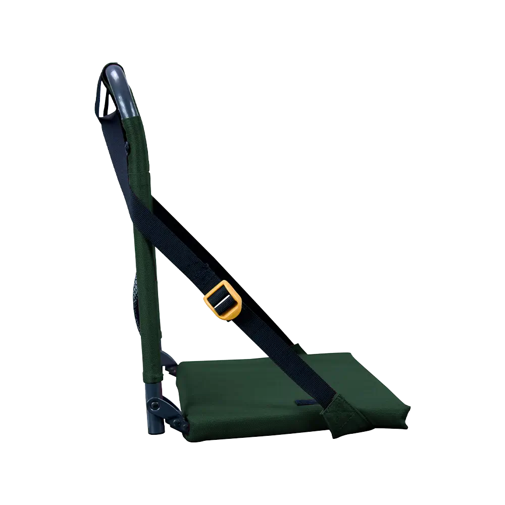 Compact Cushion BleacherBack - Choice 696 - Ergonomic Portable Stadium Seat for Sports Events Detail