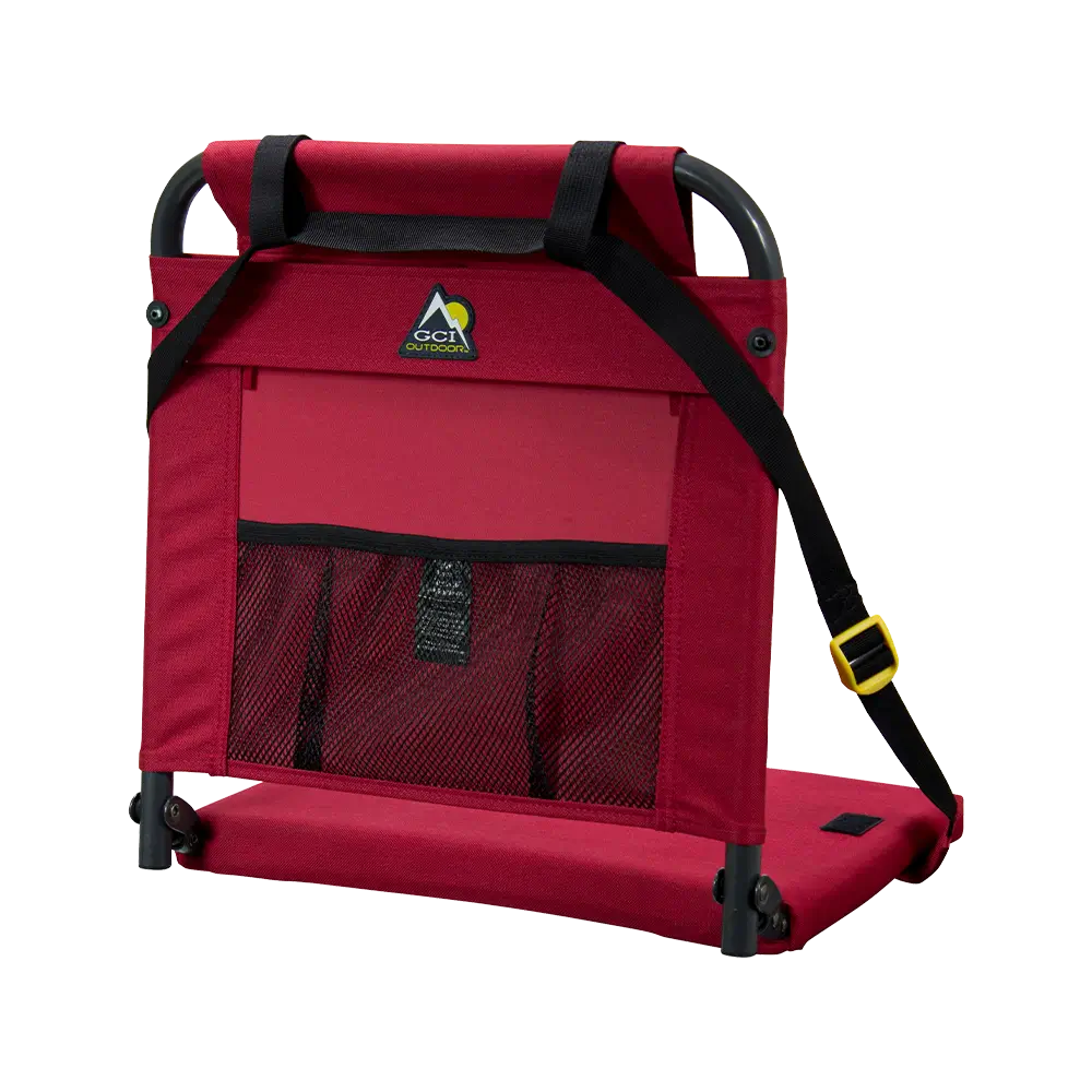Compact Cushion BleacherBack - Choice 696 - Ergonomic Portable Stadium Seat for Sports Events Detail