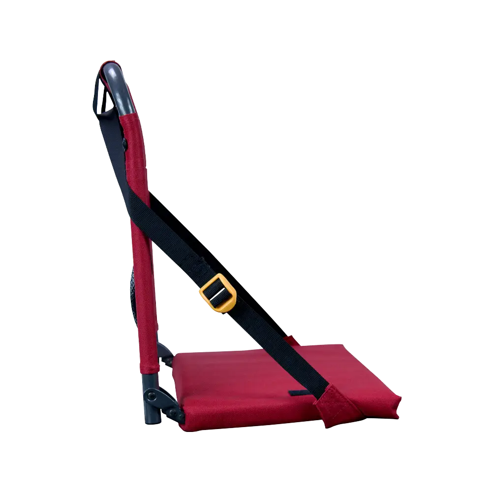 Compact Cushion BleacherBack - Choice 696 - Ergonomic Portable Stadium Seat for Sports Events Detail