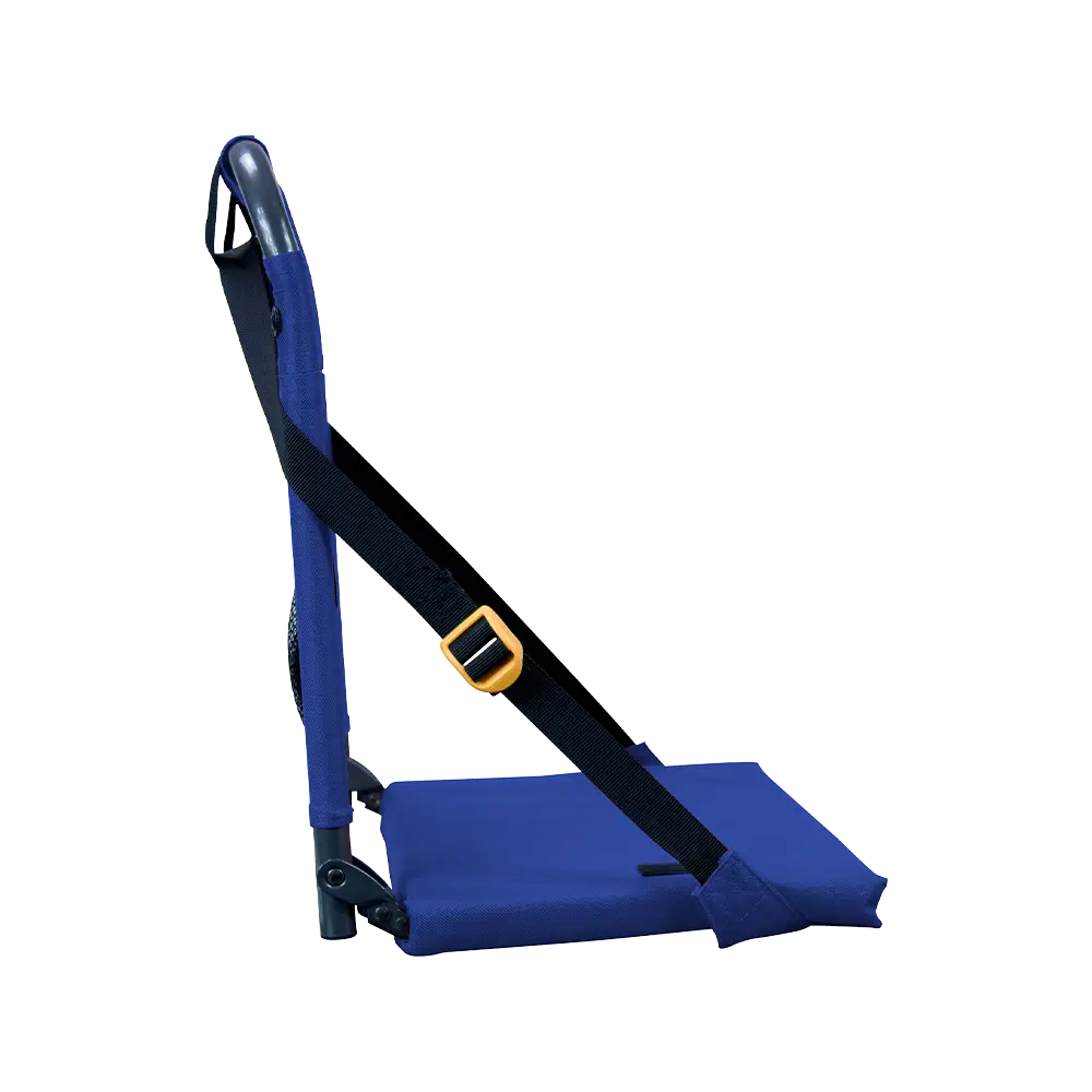 Compact Cushion BleacherBack - Choice 696 - Ergonomic Portable Stadium Seat for Sports Events Detail