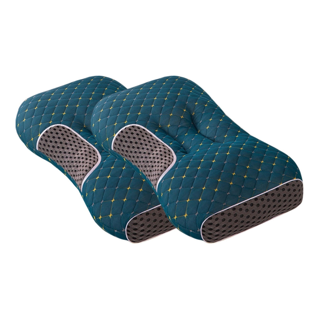 Hotel Collection 2-Pack Orthopedic Cervical Pillows For Deep Sleep Support - Non-Collapsing Memory Foam Pillow With Neck Pain Relief, ... - Ergonomic Memory Foam Pillow for Neck Pain Support Detail