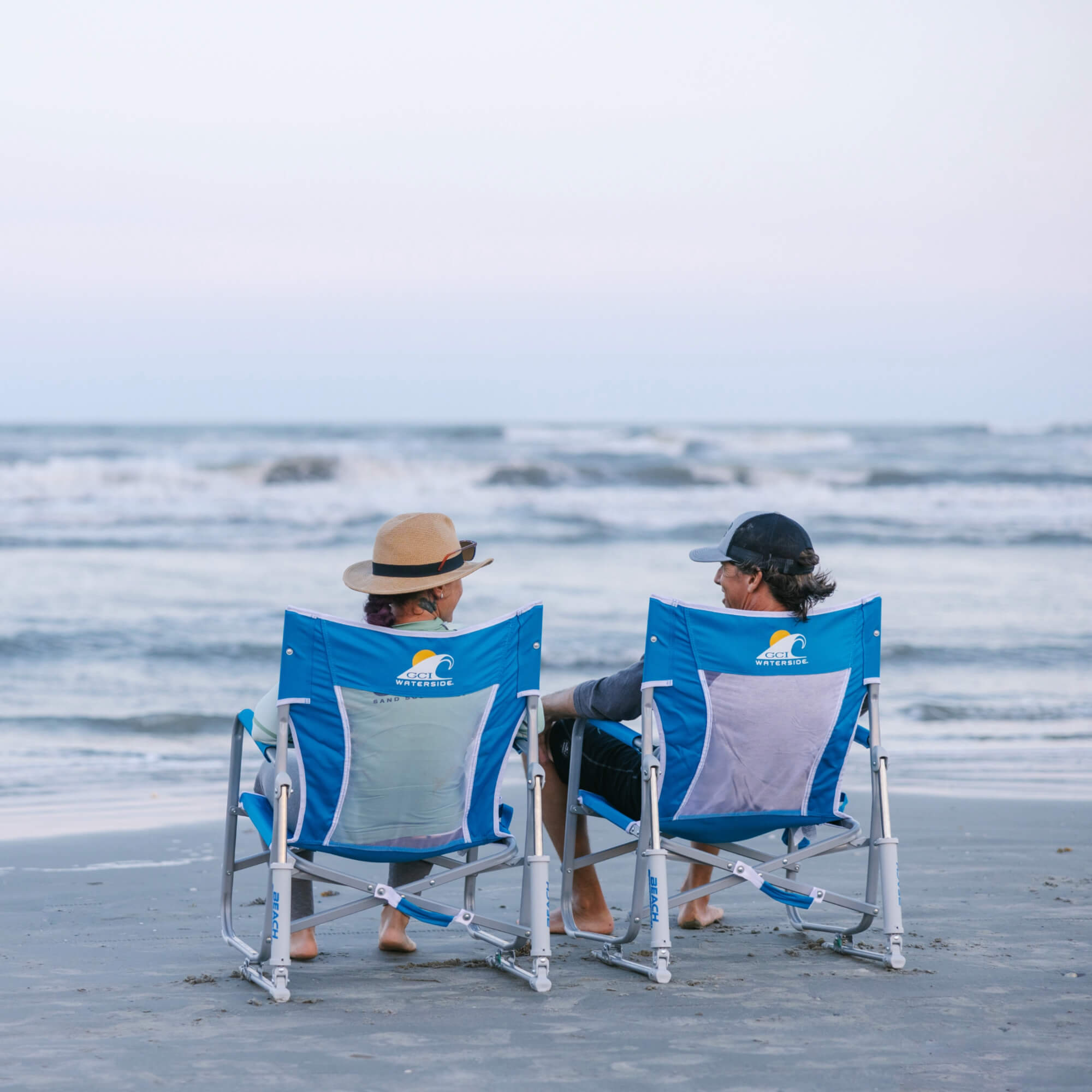 Patented Spring-Action Beach Rocker - Choice 712 - Heavy-Duty Kickback Rocker with Beverage Holder Detail