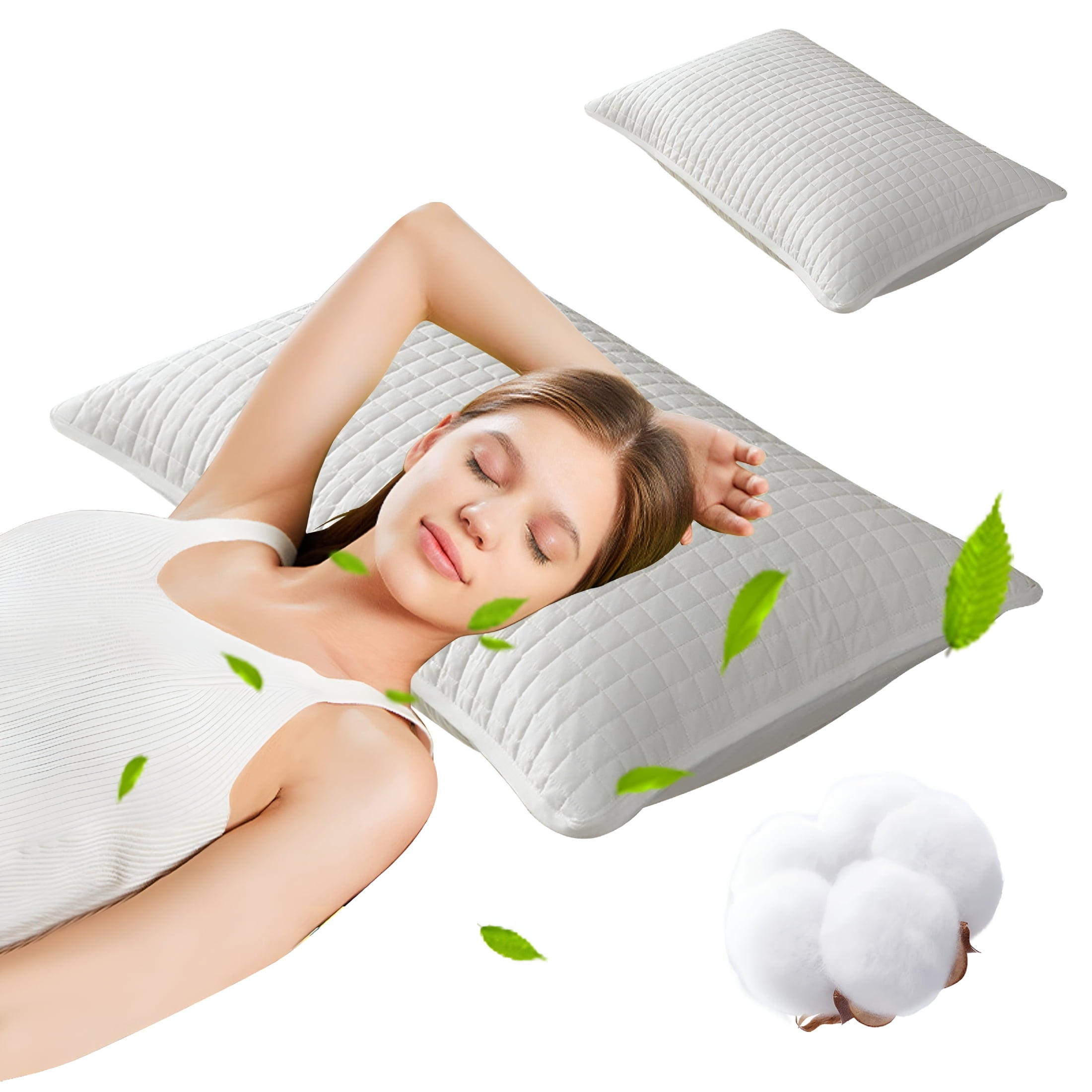 Hotel Collection Memory Foam Pillow,Toddler Pillow,Small Pillows for Kids,Soft&Hypoallergenic - Kids Sleeping Pillow - Toddler Bed Pil... - Orthopedic Shredded Foam Bed Pillow Set Detail