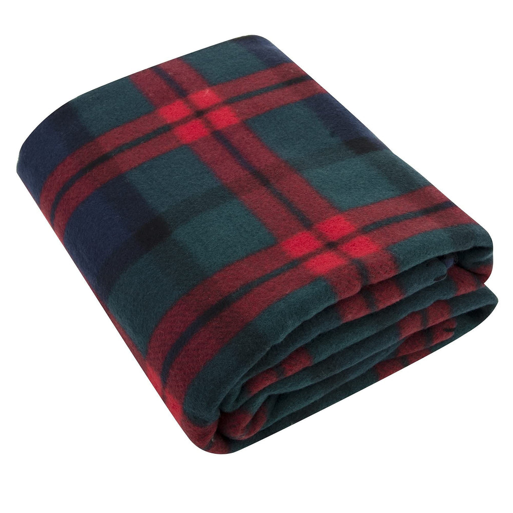Cozy Fleece Single Plaid Color 60"L x 50"W Fleece Throw Blanket for Fall, Winter, Spring, Summer, Men, Women, Children & Pets in ... - Super Soft Reversible Sherpa Flannel Blanket Detail