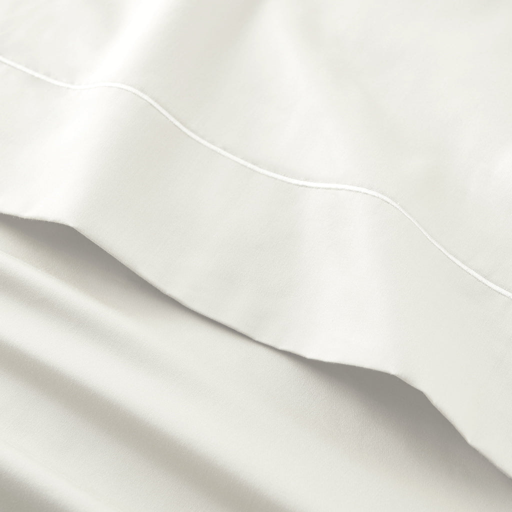 Breathable Luxury 4-Piece 400 Thread Count Vanilla Dream Performance Bed Sheet Set, King - Luxury Bed Sheet Set with Deep Pockets Detail