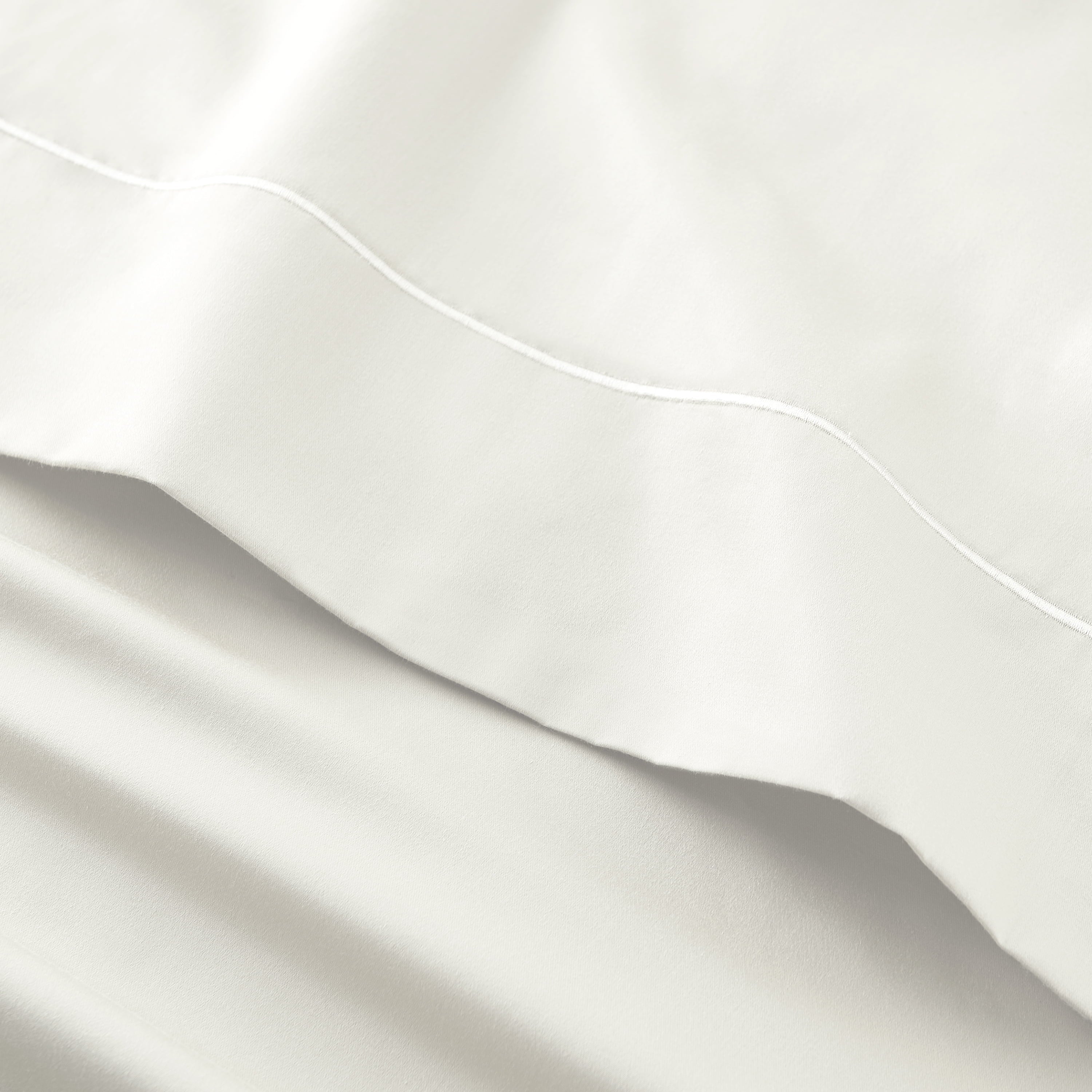 Breathable Luxury 4-Piece 400 Thread Count Vanilla Dream Performance Bed Sheet Set, King - Luxury Bed Sheet Set with Deep Pockets Detail