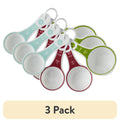 Multi-Functional (3 pack) 4-Piece Measuring Cups Set, Multicolor - Premium Stainless Steel Garlic Presser & Peeler - Default Title