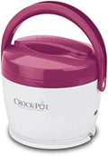 Mini Personal Crock-Pot Lunch Crock Portable Food Warmer 20oz – Pink S03U - Leak-Proof Heated Bento Box Lunch Warmer - Pink