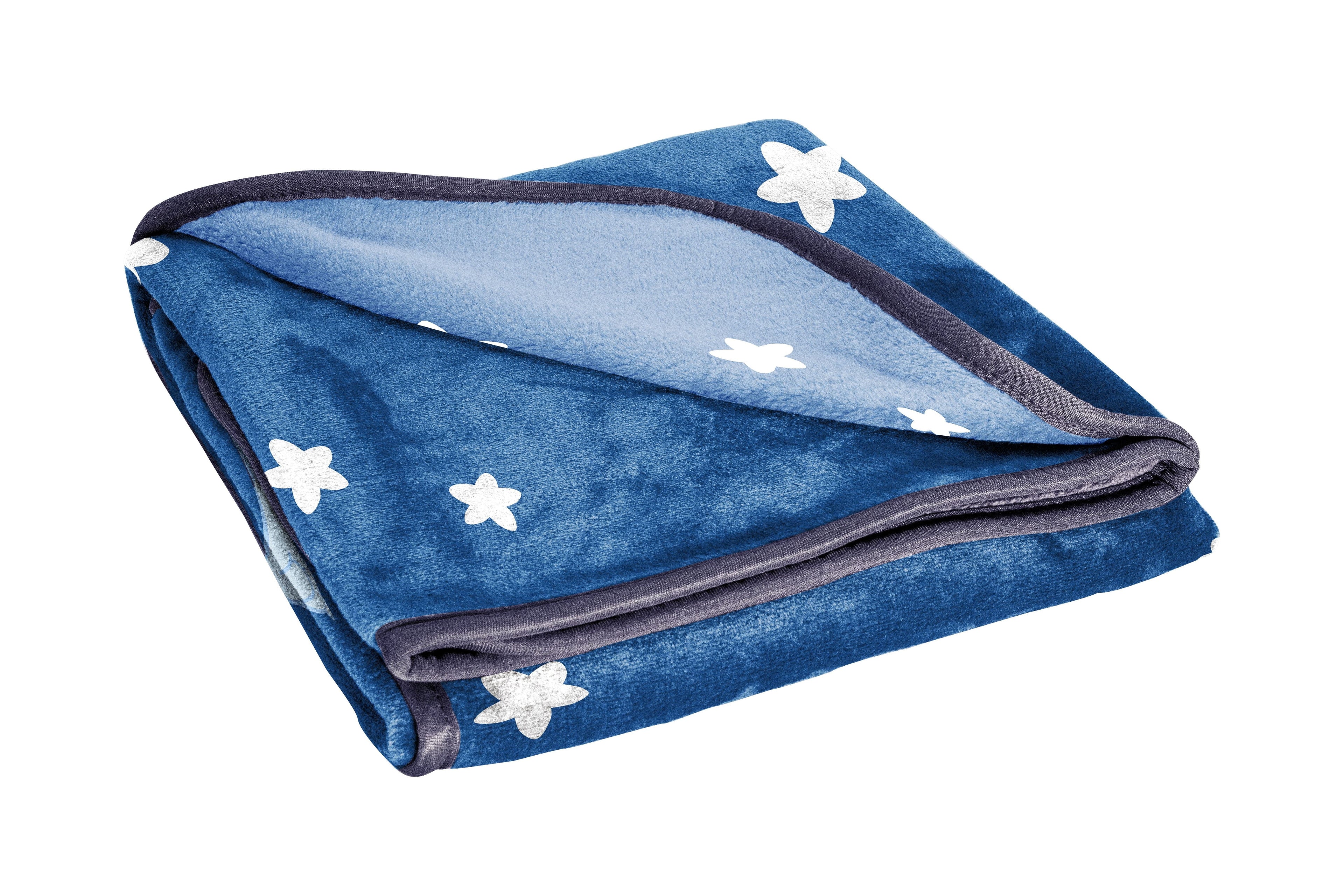 Cozy Fleece In The Dream Kids Throw Blanket, 46 x 60, Microfiber, Blue, BBC Studios Ages 1+ - Lightweight Plush Warm Blanket for All Seasons Detail