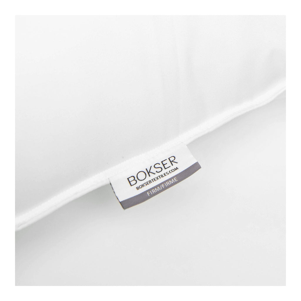 Hotel Collection Microflex Hospitality Bed Pillow - Standard - Firm - 10 Pack - Ergonomic Memory Foam Pillow for Neck Pain Support Detail