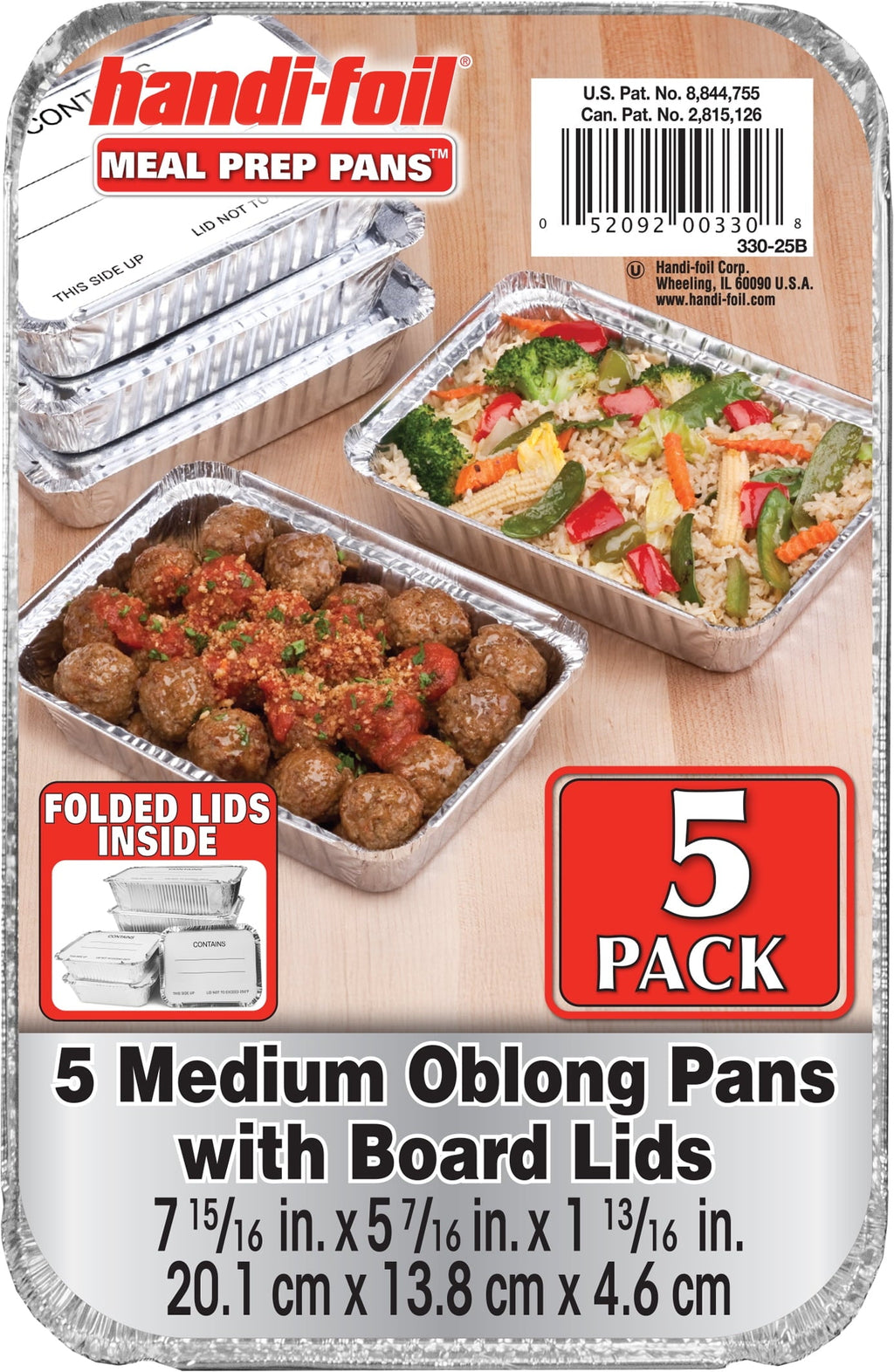 Deliciously Squishy Aluminum Meal Prep Pan with Lids, 5 Count - Deliciously Soft Cupcake Sensory Glob Detail