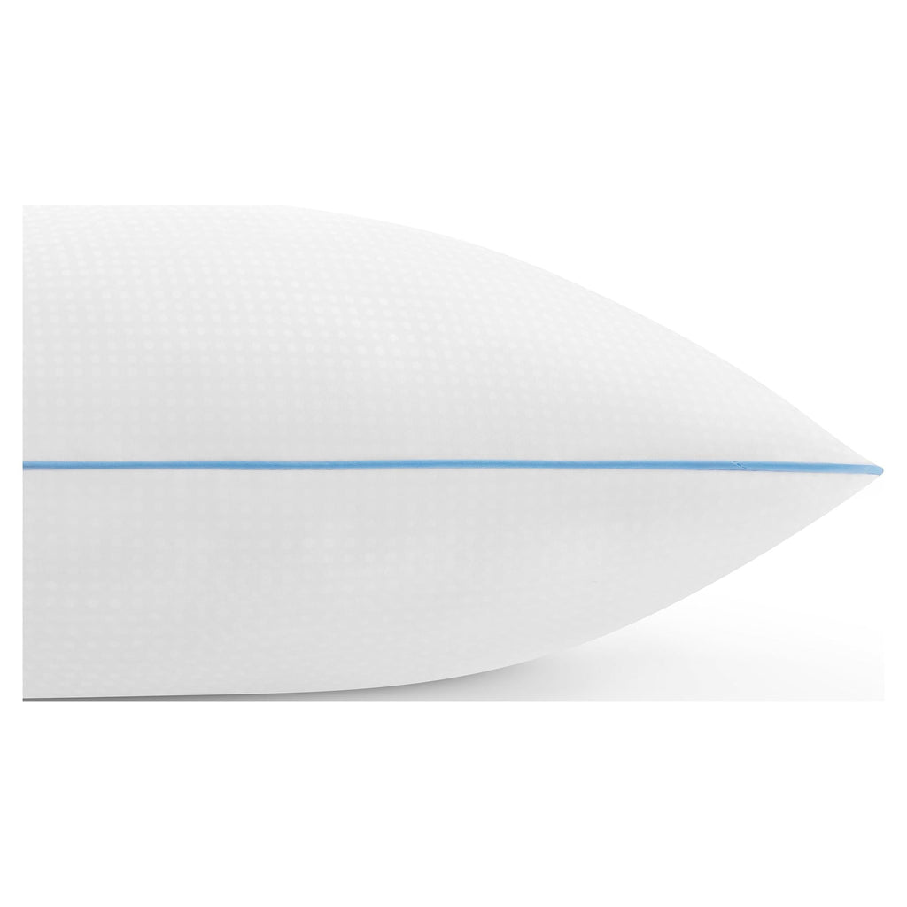 Hotel Collection Cool Nites Bed Pillow, Standard/Queen, 2 Pack - Ergonomic Memory Foam Pillow for Neck Pain Support Detail