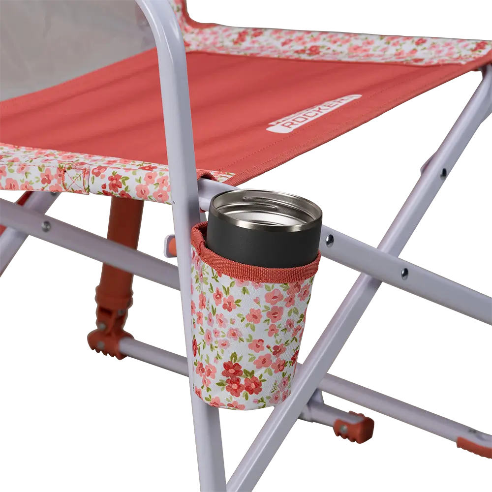 Premium All-Weather Freestyle Rocker - Choice 711 - Patented Spring-Action Rocking Chair for Camping Detail
