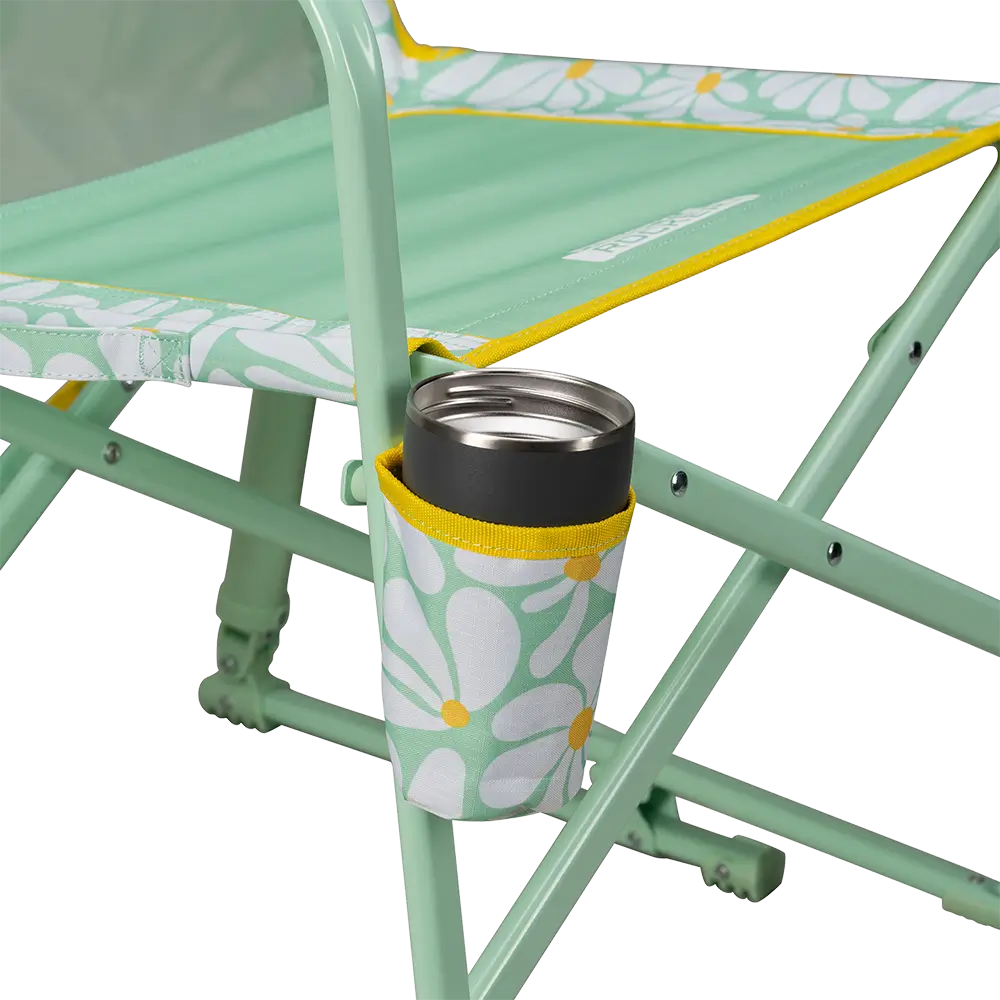 Premium All-Weather Freestyle Rocker - Choice 711 - Patented Spring-Action Rocking Chair for Camping Detail