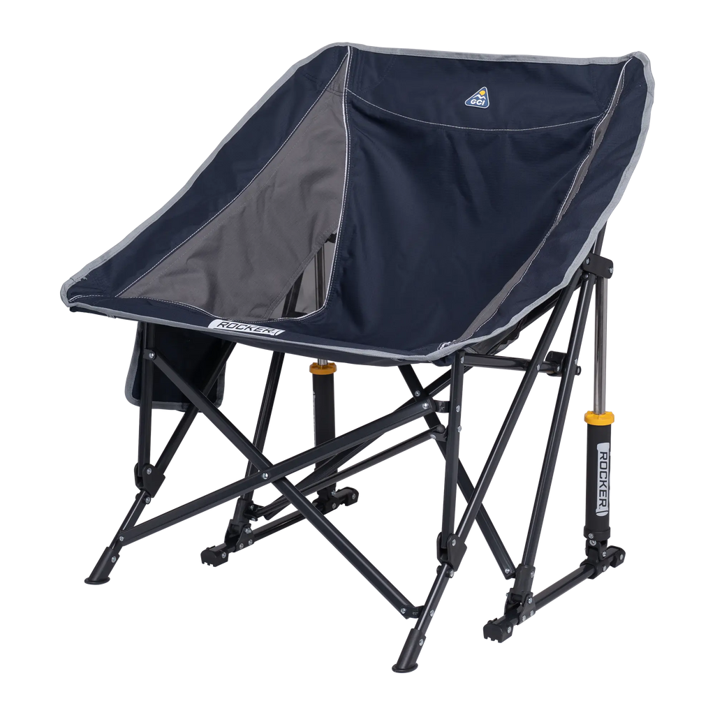 Patented Spring-Action Pod Rocker - Choice 933 - Freestyle Rocker Portable Outdoor Folding Chair Detail