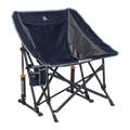 Patented Spring-Action Pod Rocker - Choice 933 - Freestyle Rocker Portable Outdoor Folding Chair - Indigo